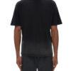 Grey Gradient on White Vintage Washed T-Shirt - Image 2