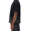 Grey Gradient on White Vintage Washed T-Shirt - Image 3