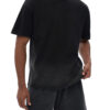 Grey Gradient on White Vintage Washed T-Shirt - Image 5