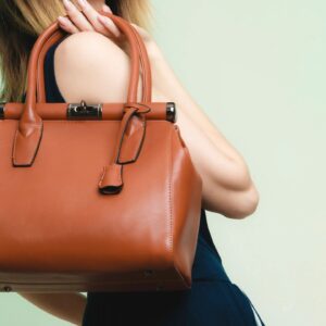 Elegant Leather Tote Bag